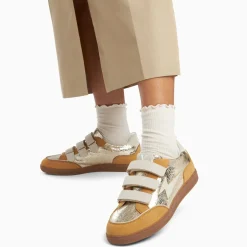 Baskets Mode Vanessa Wu Louvia Camel