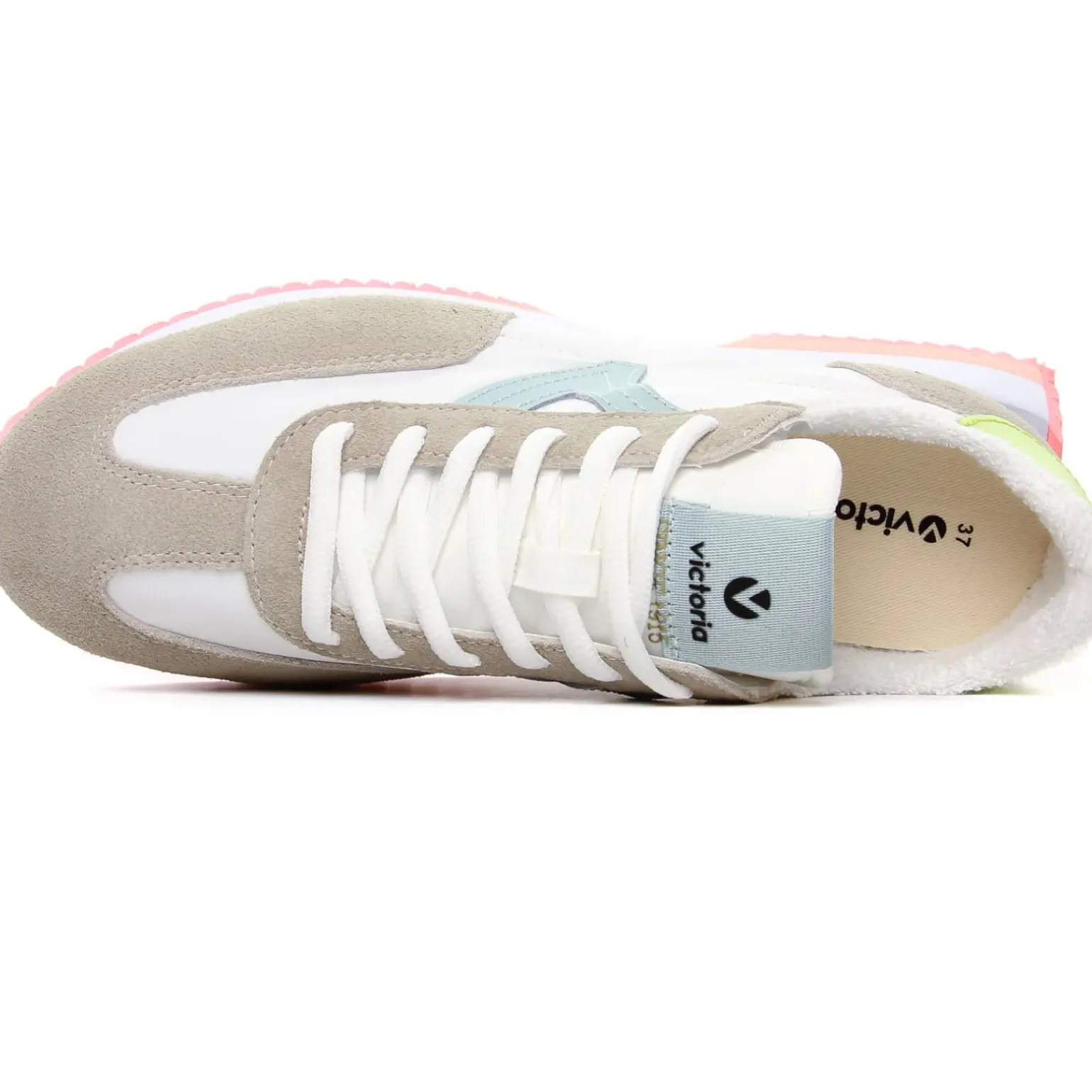 Baskets Mode Victoria 1134106 Beige