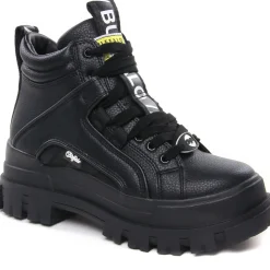 Baskets Plateforme Buffalo ASPHA NC MID BLACK