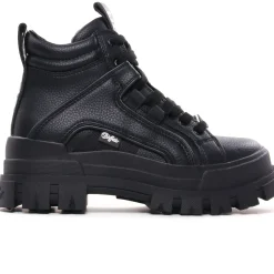 Baskets Plateforme Buffalo ASPHA NC MID BLACK