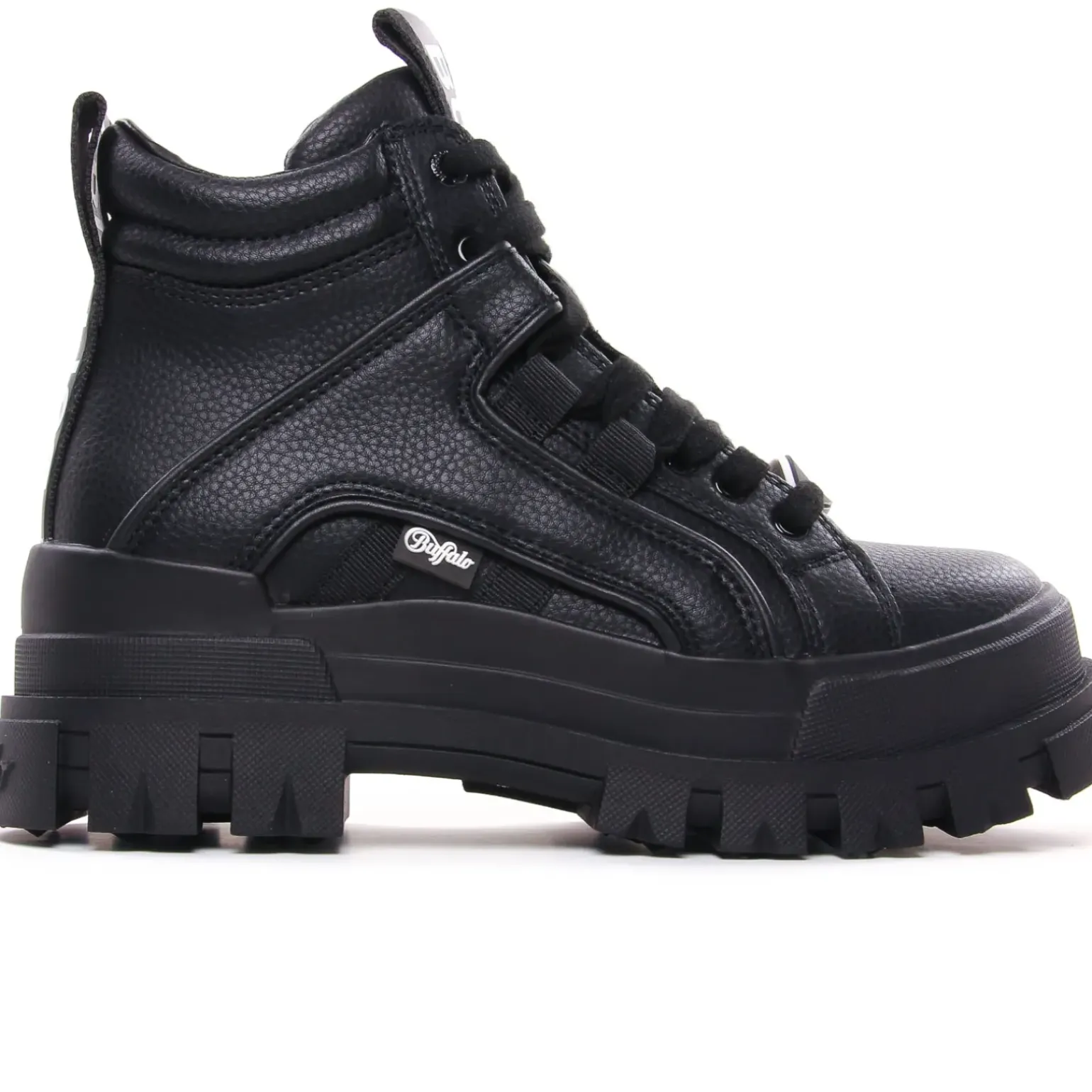 Baskets Plateforme Buffalo ASPHA NC MID BLACK