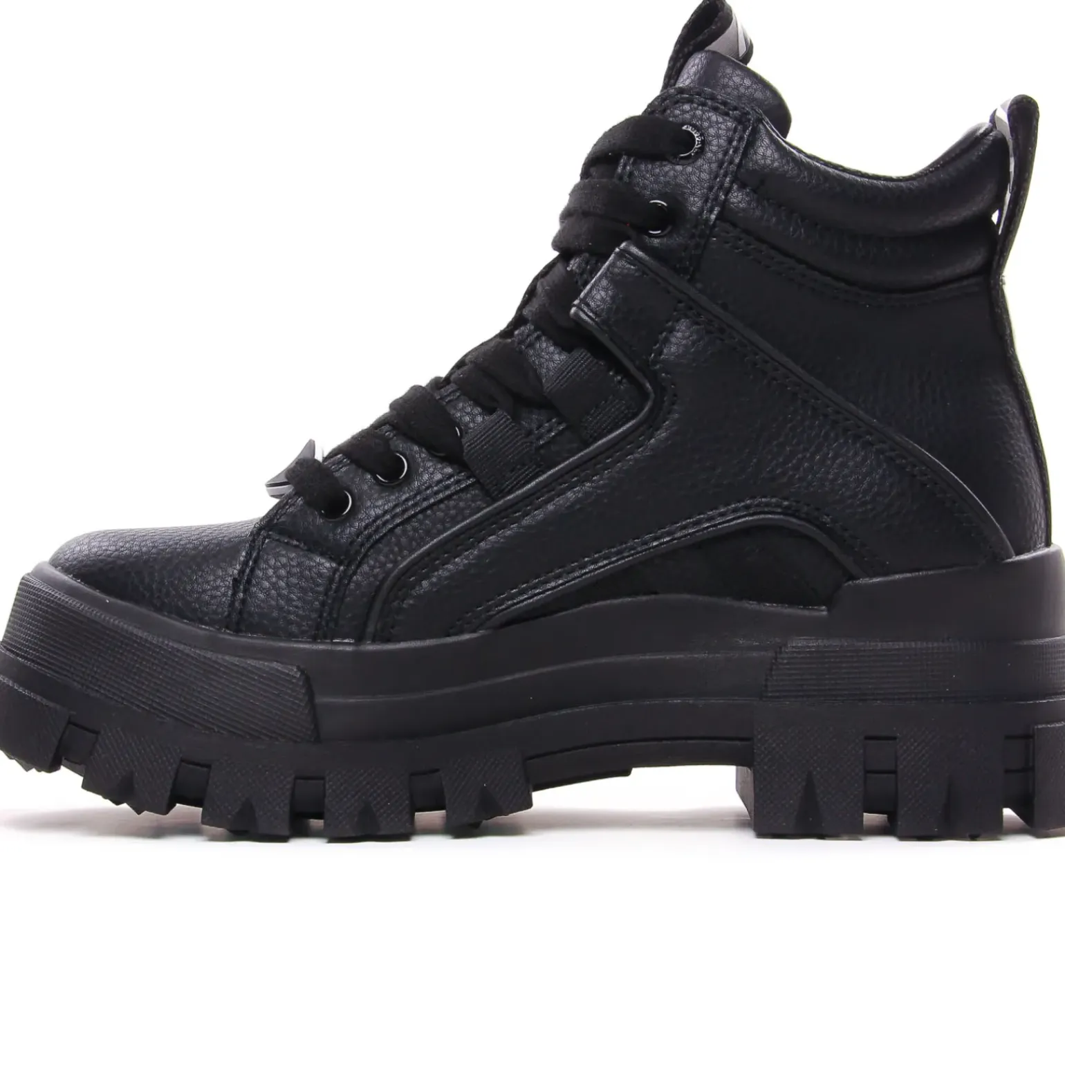 Baskets Plateforme Buffalo ASPHA NC MID BLACK