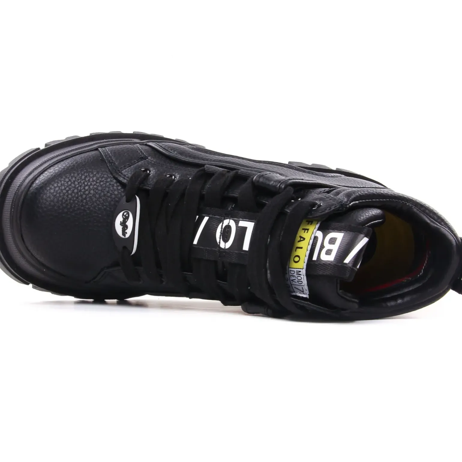 Baskets Plateforme Buffalo ASPHA NC MID BLACK