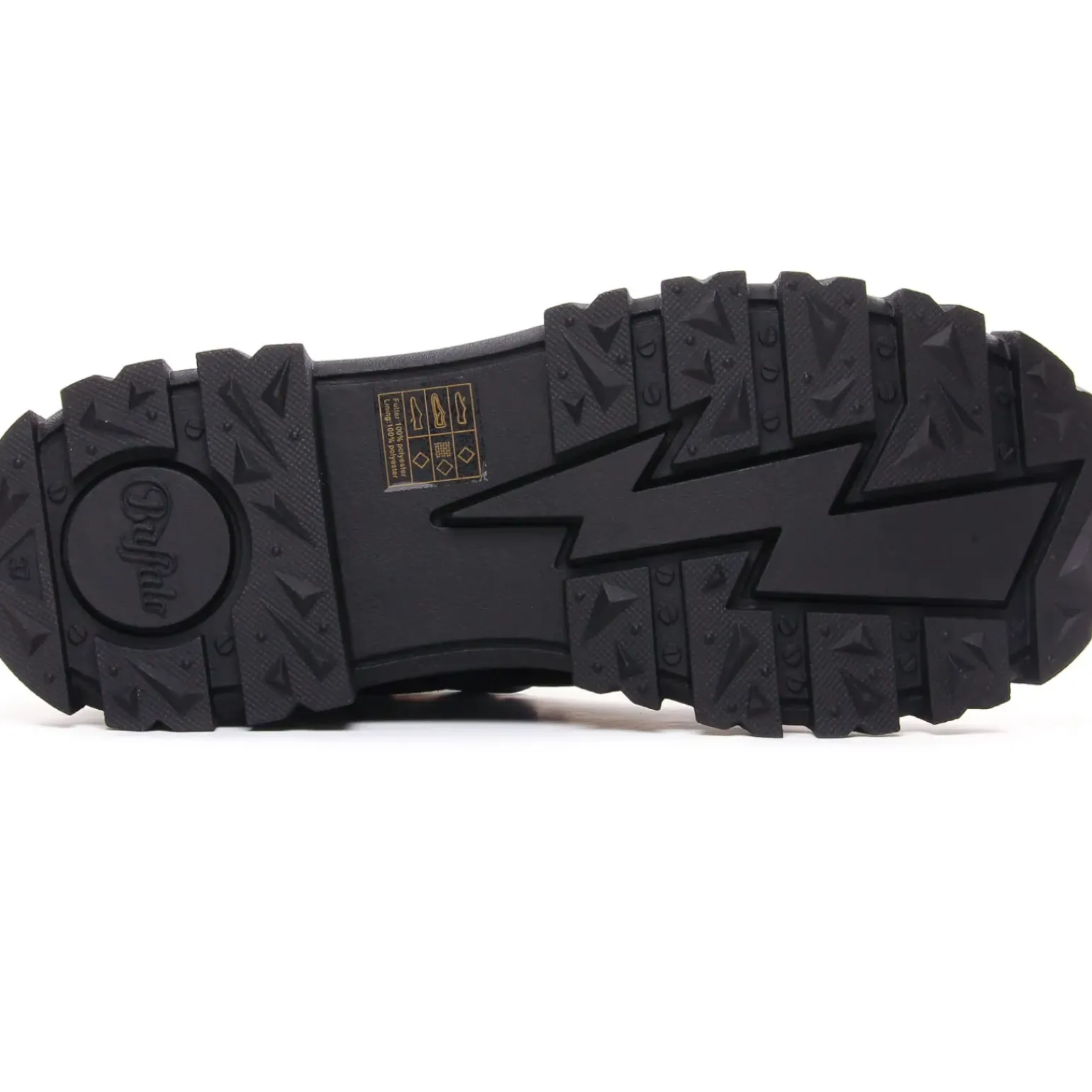 Baskets Plateforme Buffalo ASPHA NC MID BLACK