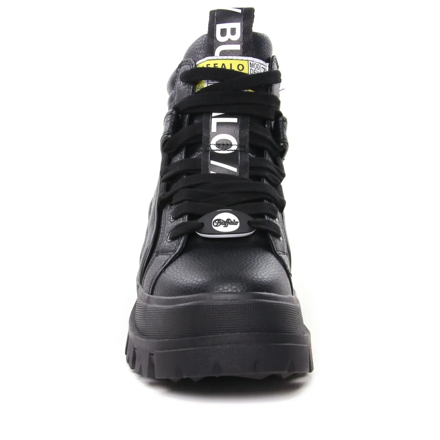 Baskets Plateforme Buffalo ASPHA NC MID BLACK