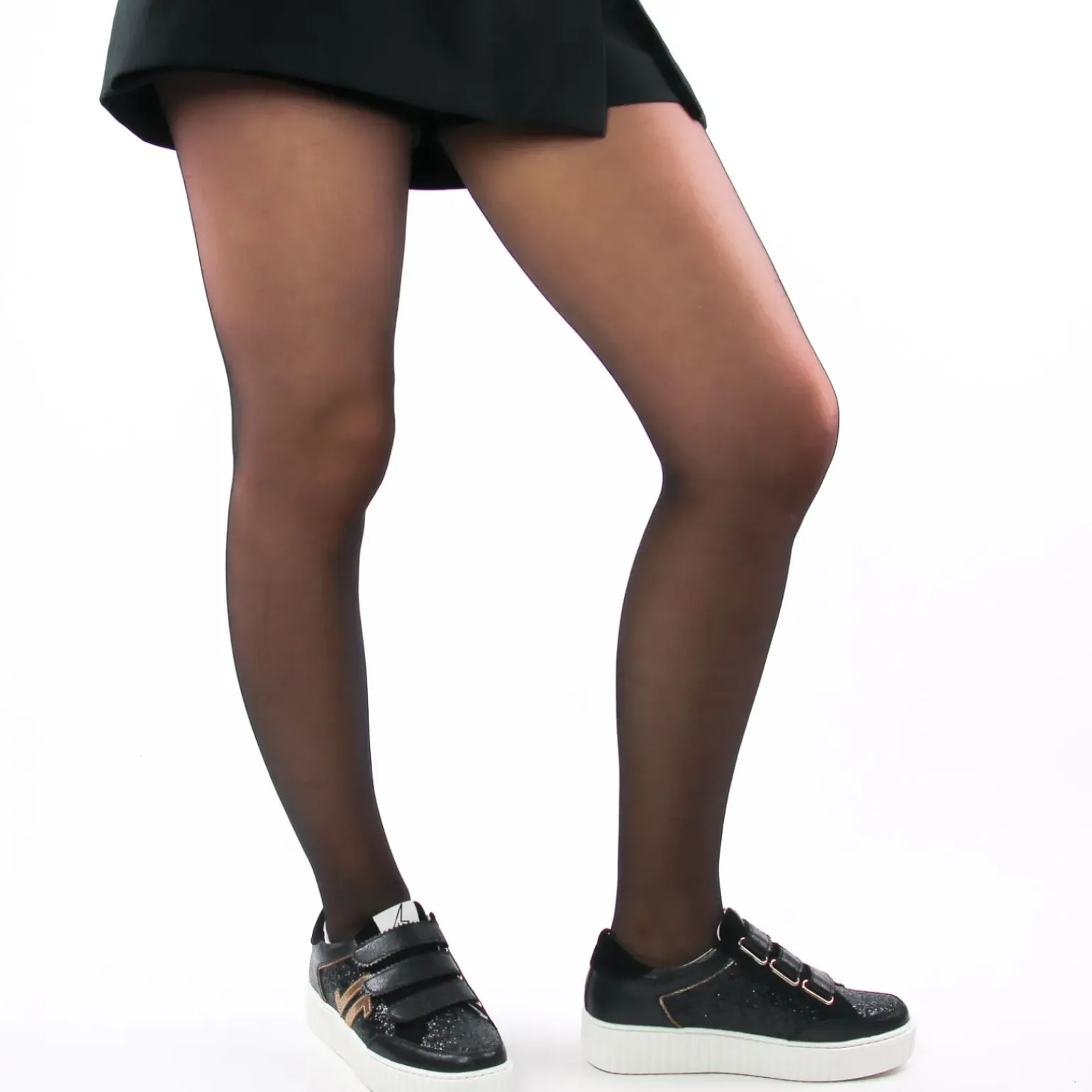 Baskets Plateforme Cl11 79 Black