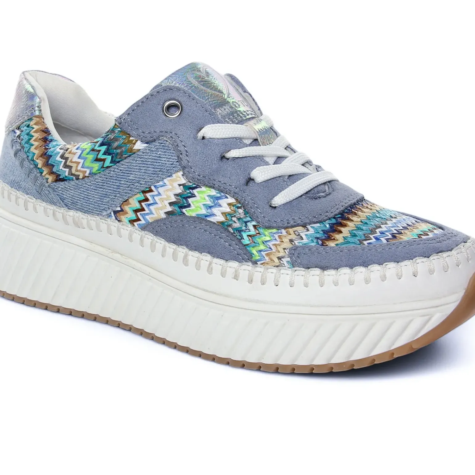 Baskets Plateforme Marco Tozzi 23733 White Comb