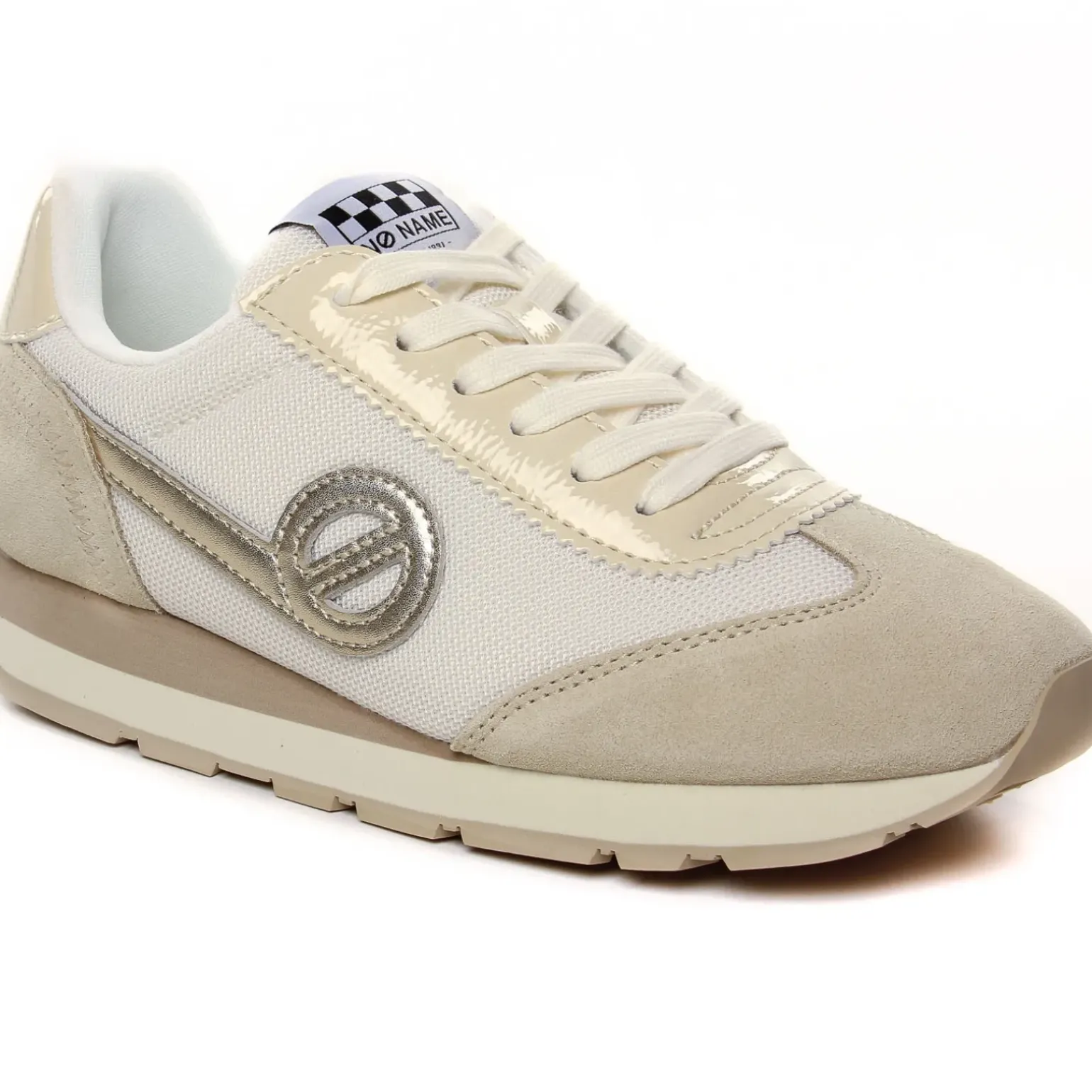 Baskets Plateforme No Name City Run Jogger Sable