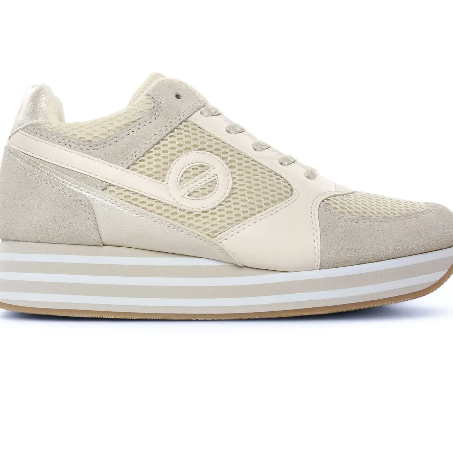 Baskets Plateforme No Name Parko Beige
