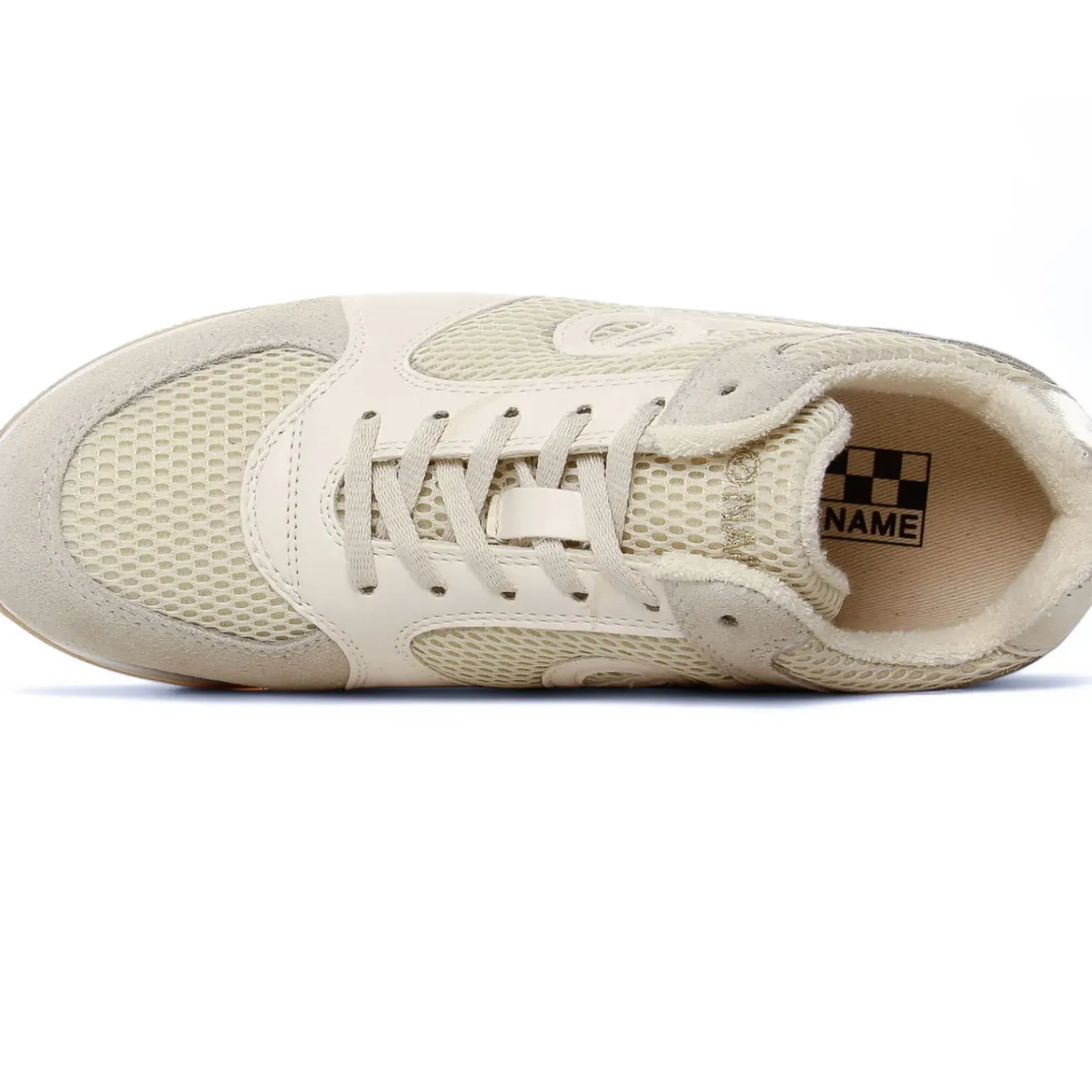 Baskets Plateforme No Name Parko Beige