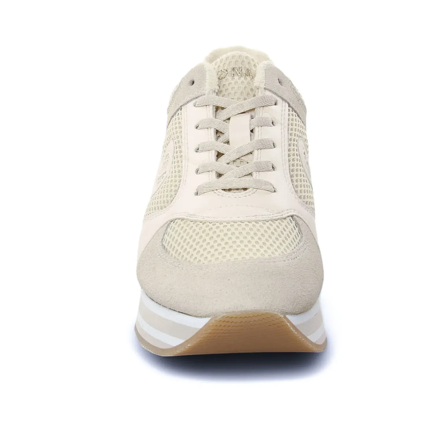 Baskets Plateforme No Name Parko Beige
