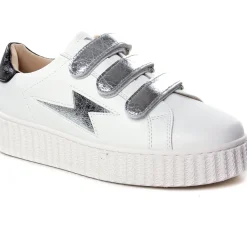Baskets Plateforme Vanessa Wu Marilou Bk2387 Argent