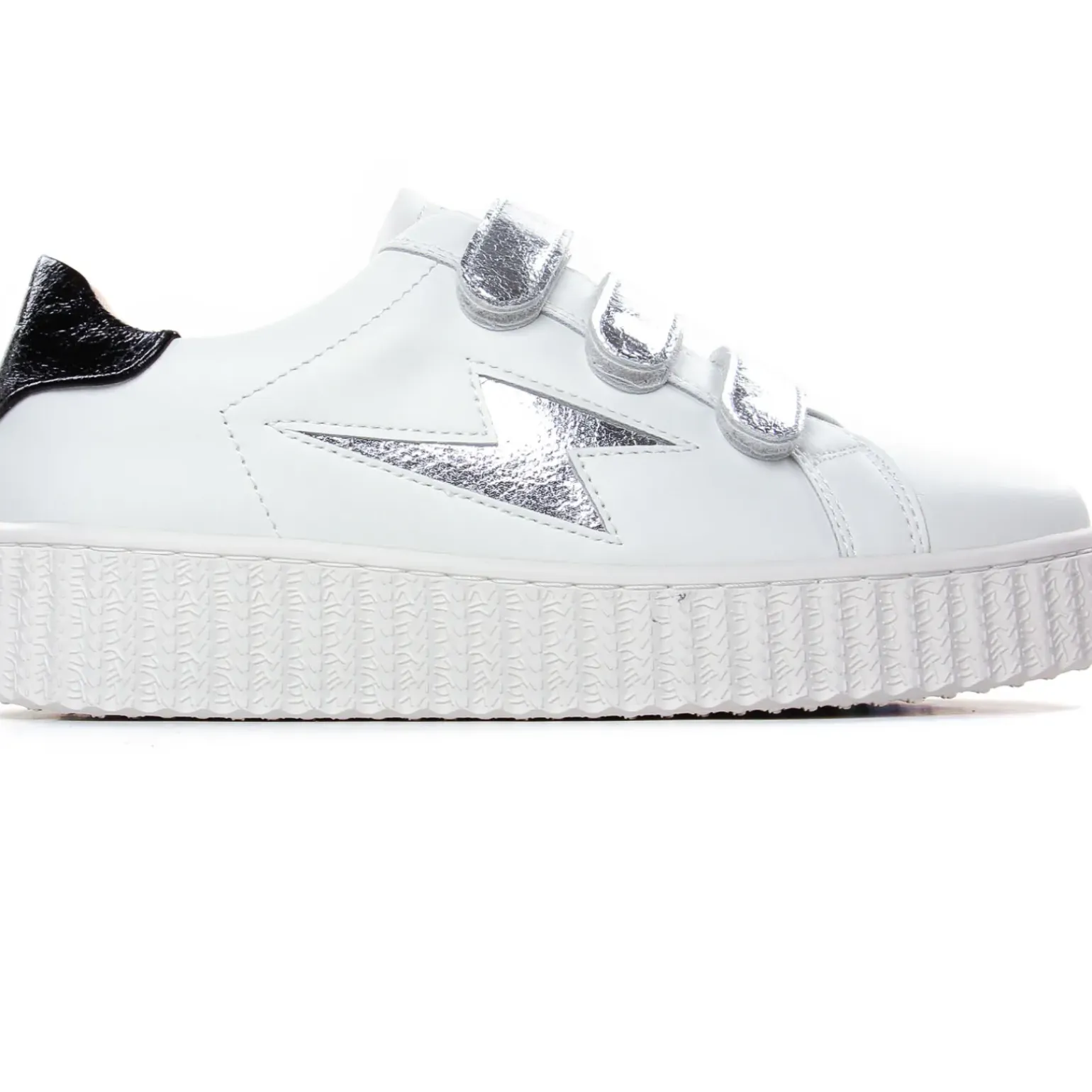 Baskets Plateforme Vanessa Wu Marilou Bk2387 Argent