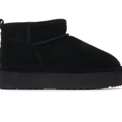 Boots Fourrées Natural World Glen 7309M Noir
