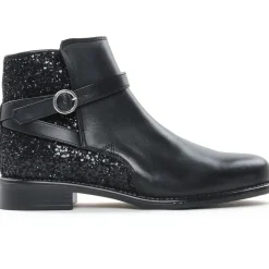 Boots Jodhpur Scarlatine Co99327 Noir Noir Lisse