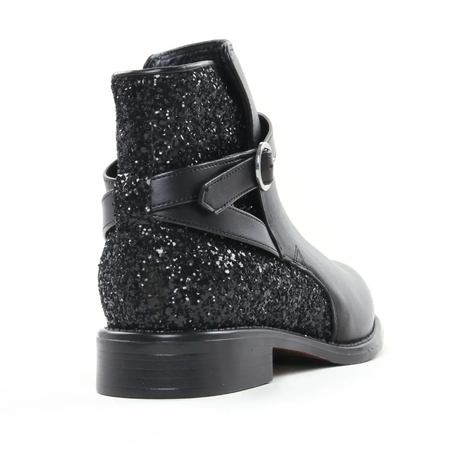 Boots Jodhpur Scarlatine Co99327 Noir Noir Lisse
