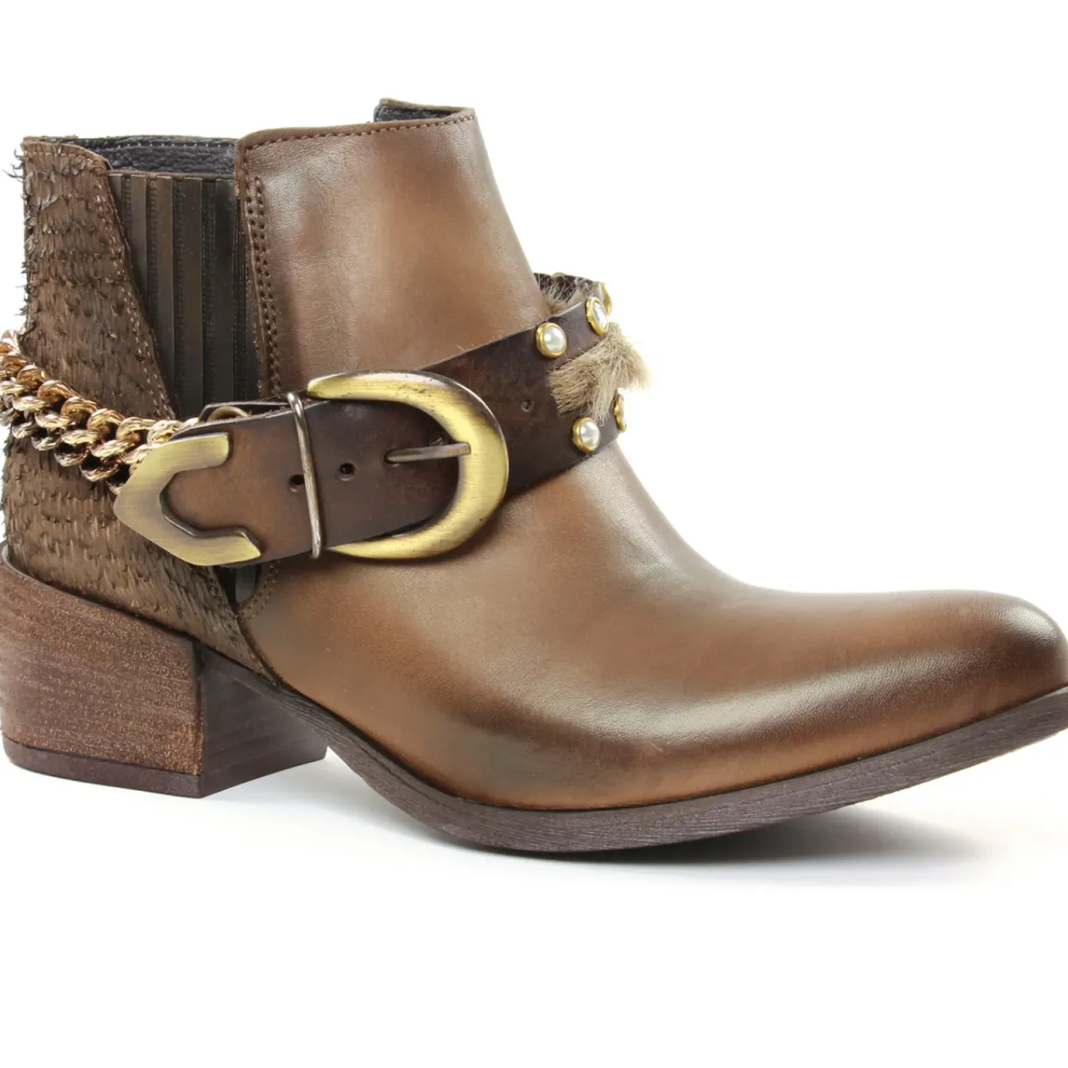 Boots Élastiquées Scarlatine Aprilia Tofu