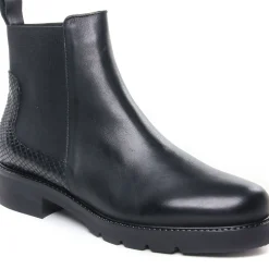 Boots Élastiquées Scarlatine Co99504Ab Noir Noir