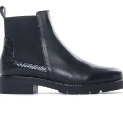Boots Élastiquées Scarlatine Co99504Ab Noir Noir