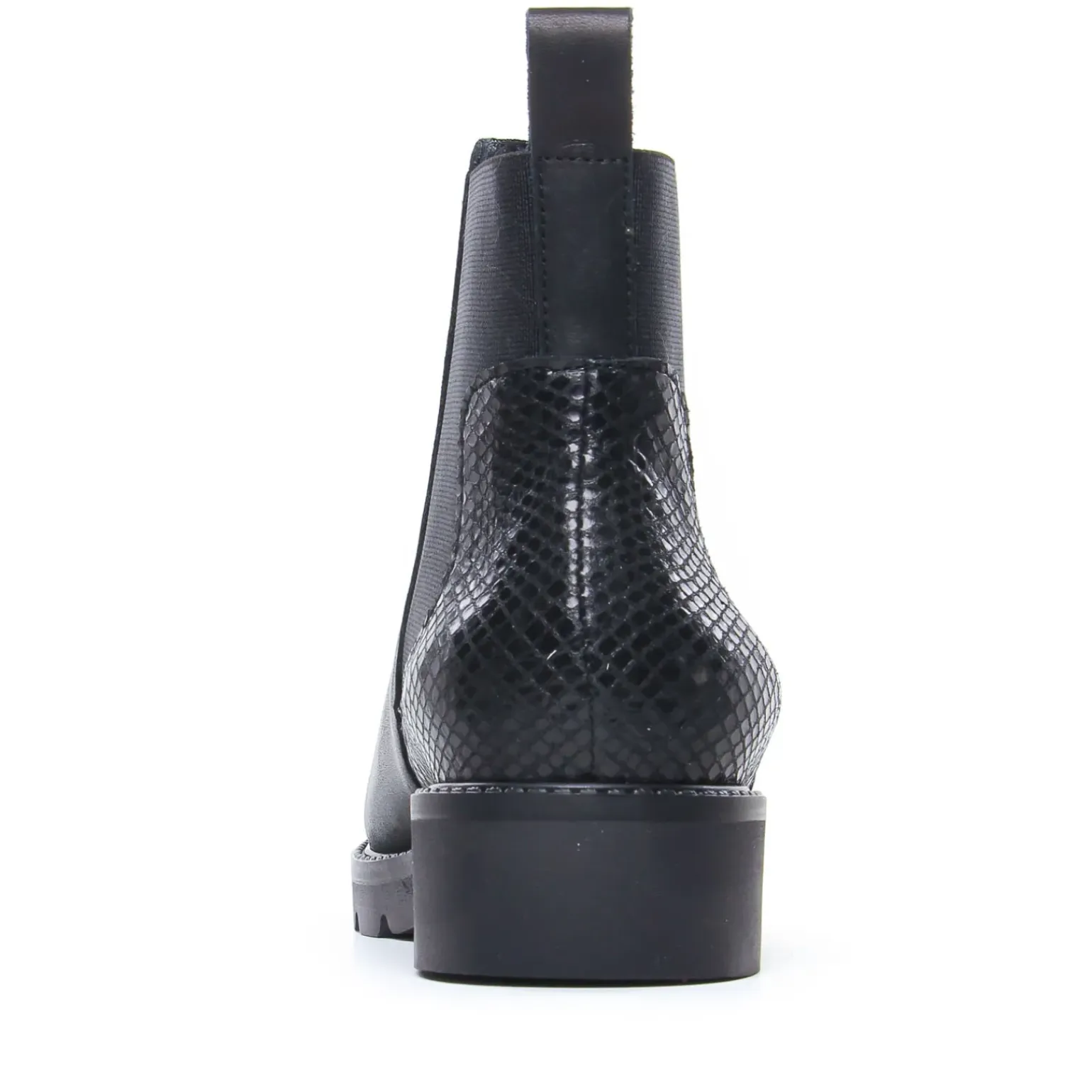 Boots Élastiquées Scarlatine Co99504Ab Noir Noir
