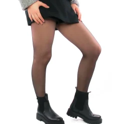 Boots Élastiquées Scarlatine Co99697Ba Noir