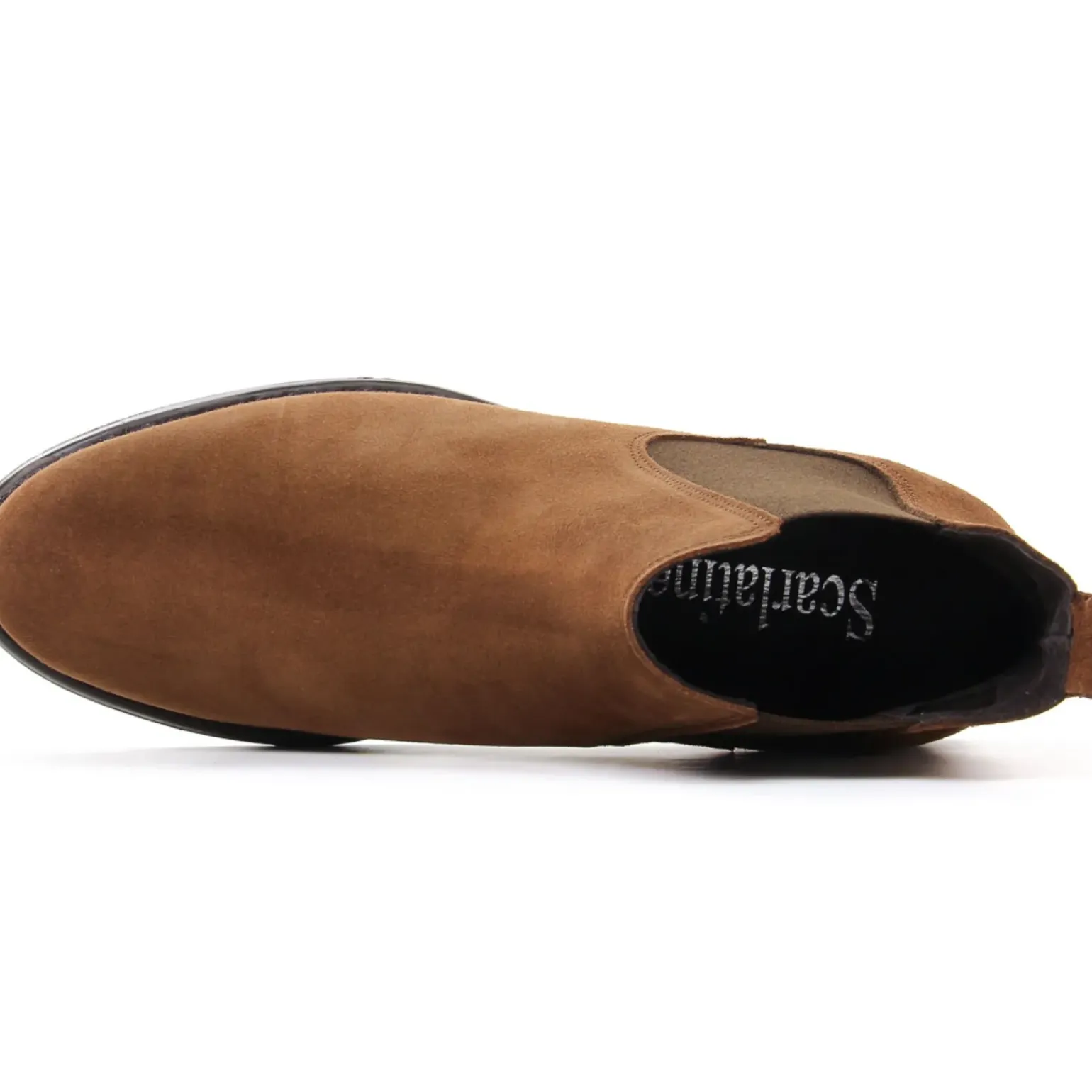 Boots Élastiquées Scarlatine Co77545 Be Tabaco Velour