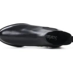 Boots Élastiquées Scarlatine Co77545 B Noir Lisse