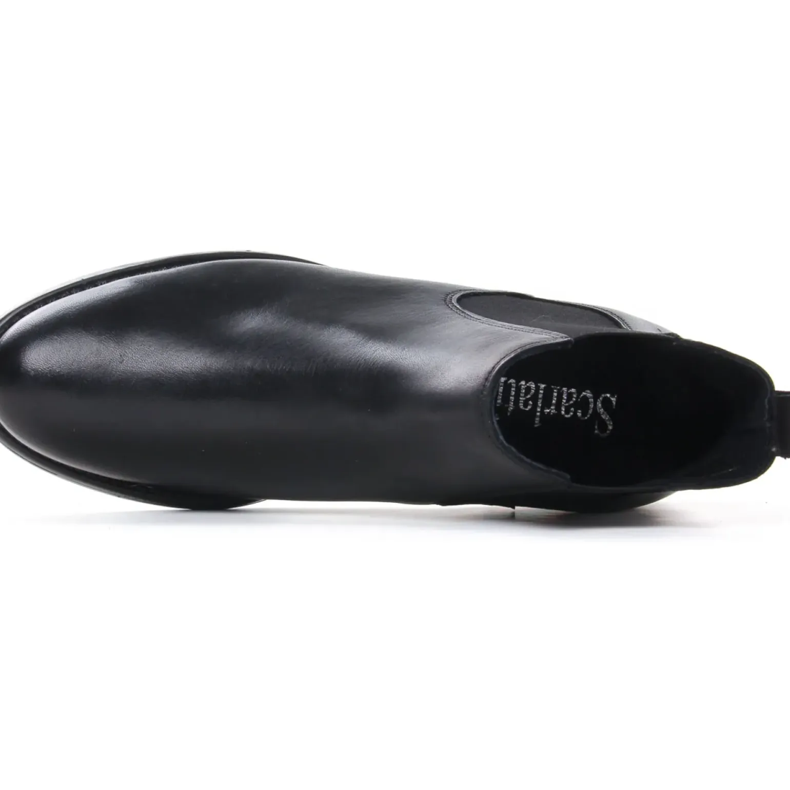 Boots Élastiquées Scarlatine Co77545 B Noir Lisse