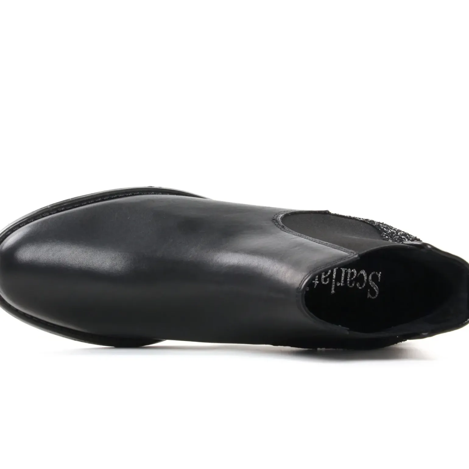 Boots Élastiquées Scarlatine Co77545 Noir Glitter