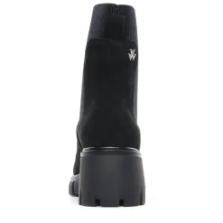 Boots Élastiquées Vanessa Wu Valerie Noir Bt2627