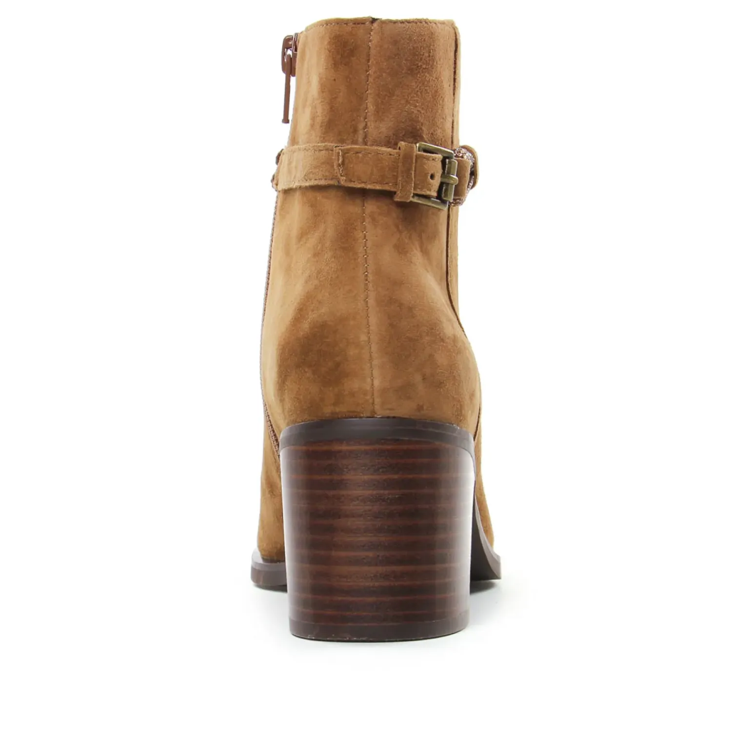 Boots Talon Mamzelle Ovino Velours Camel