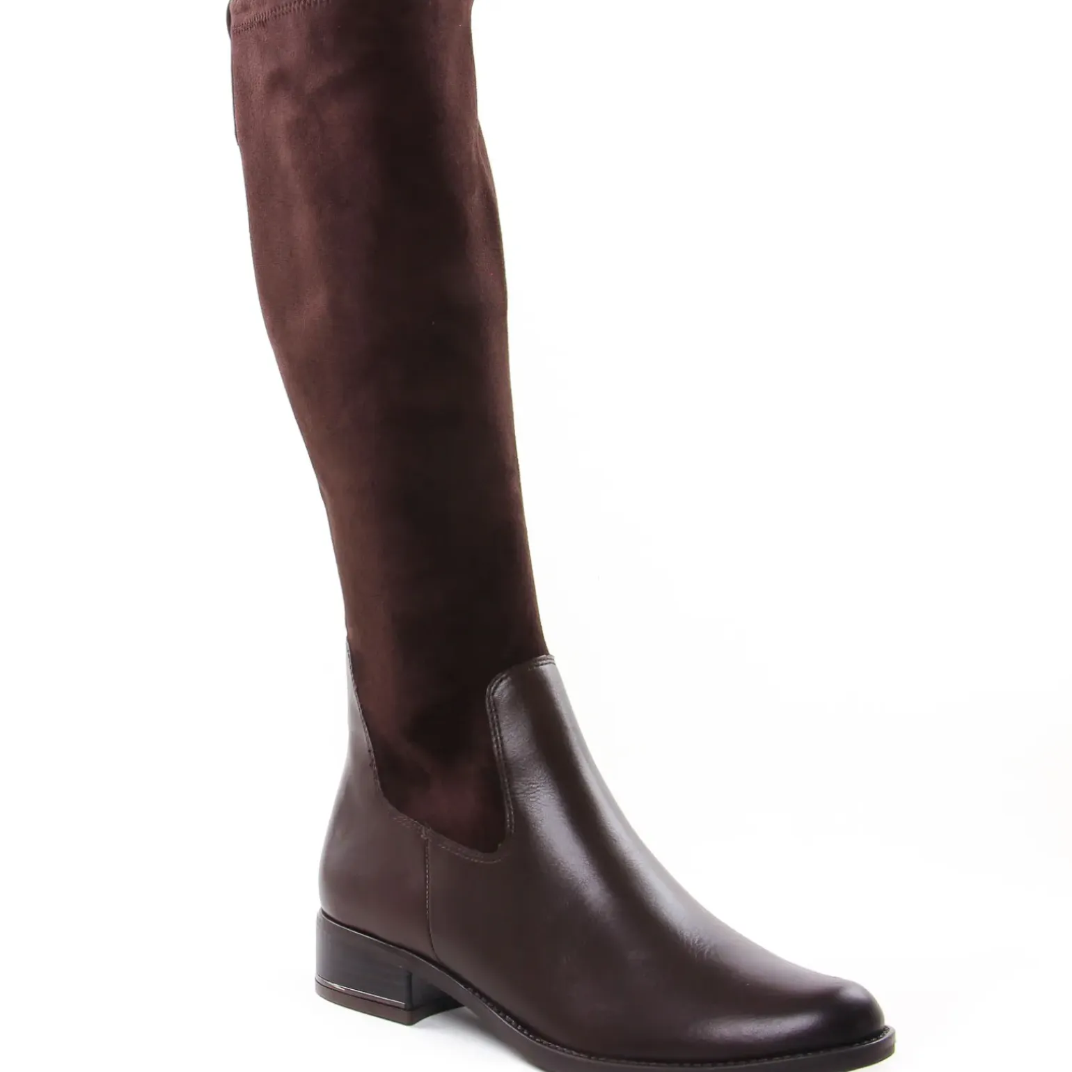 Bottes Stretch Caprice 25514 Dk Brown Comb