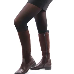Bottes Stretch Caprice 25514 Dk Brown Comb