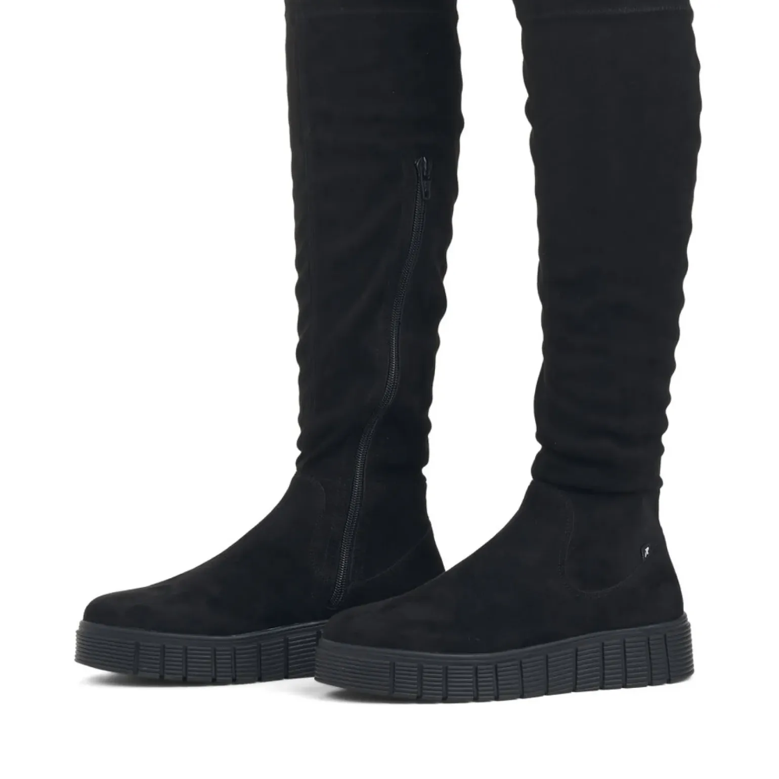 Bottes Stretch Rieker W1080-00 Noir