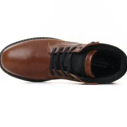 Bottines Chukka Redskins Equilibre Cognac Noir