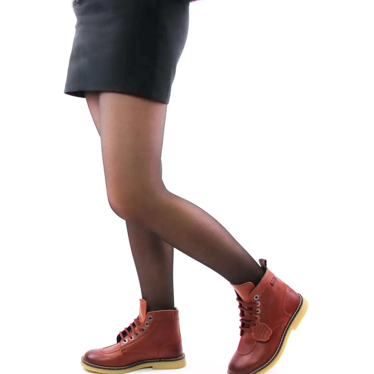 Bottines À Lacets Kickers 947293 Rouge