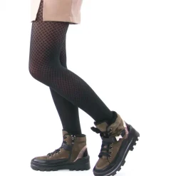 Bottines À Lacets Mamzelle Poula Kaki