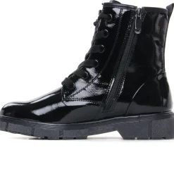 Bottines À Lacets Marco Tozzi 25282 Black Patent