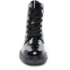 Bottines À Lacets Marco Tozzi 25282 Black Patent