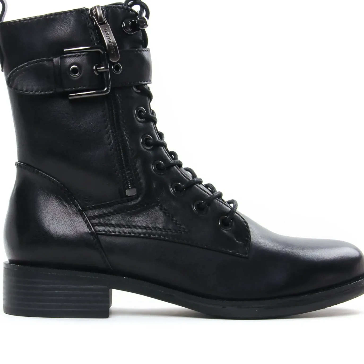 Bottines À Lacets Regarde Le Ciel Jada-01 Black