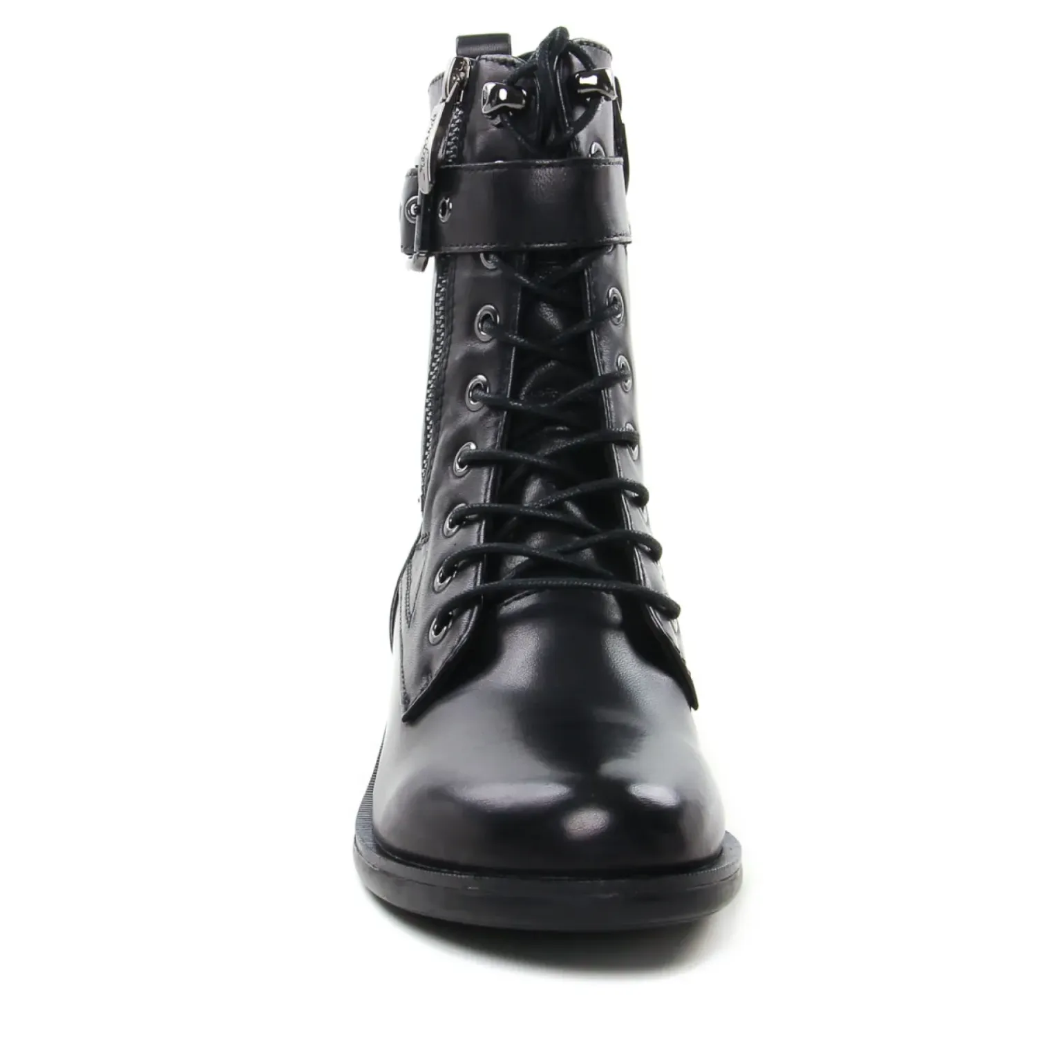 Bottines À Lacets Regarde Le Ciel Jada-01 Black