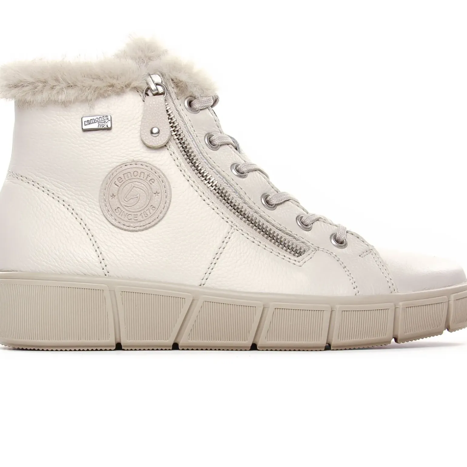 Bottines À Lacets Remonte D1T72-80 Beige