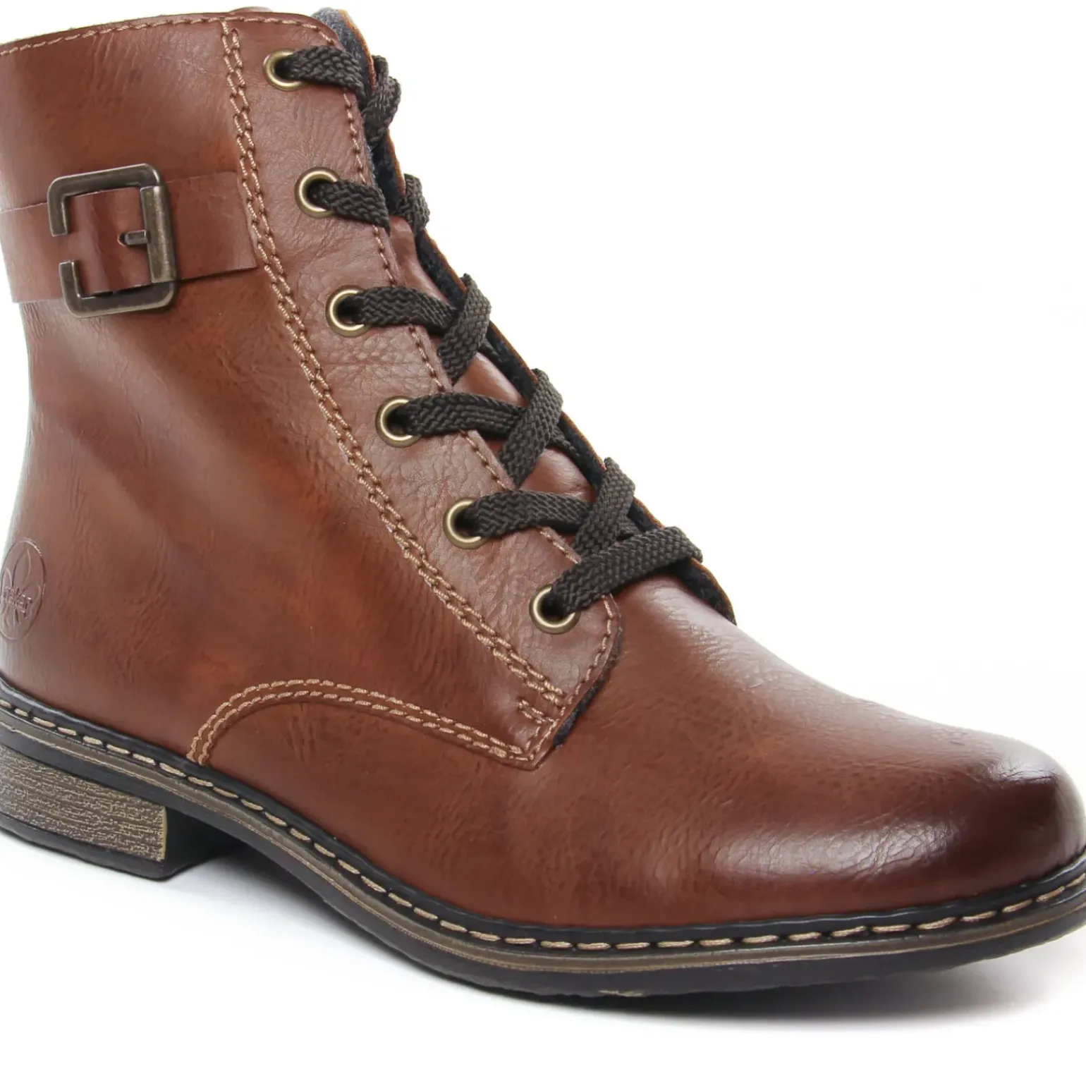 Bottines À Lacets Rieker 71202-24 Muscat