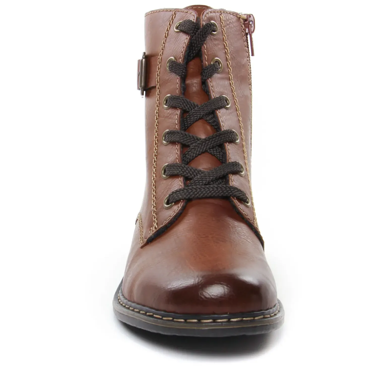 Bottines À Lacets Rieker 71202-24 Muscat
