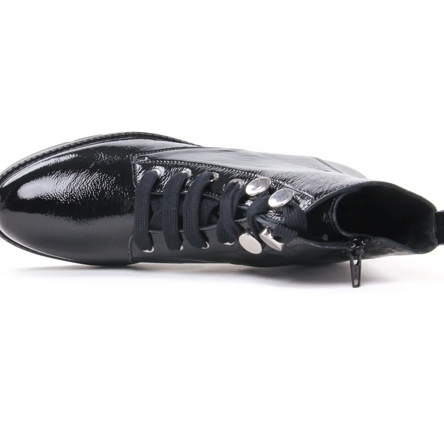 Bottines À Lacets Scarlatine Co77707 Ca Noir Naplack