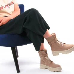 Bottines À Lacets Scarlatine H-2268 Vison