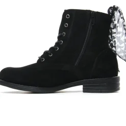 Bottines À Lacets Scarlatine Madonna Noir