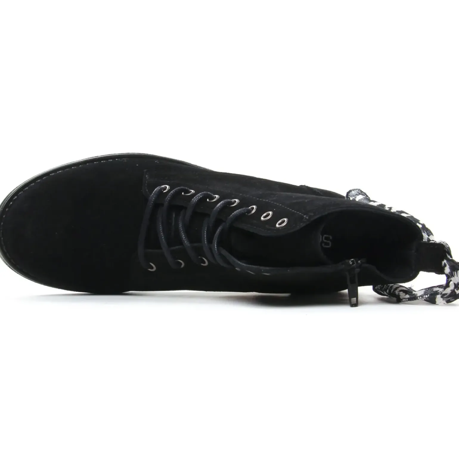 Bottines À Lacets Scarlatine Madonna Noir