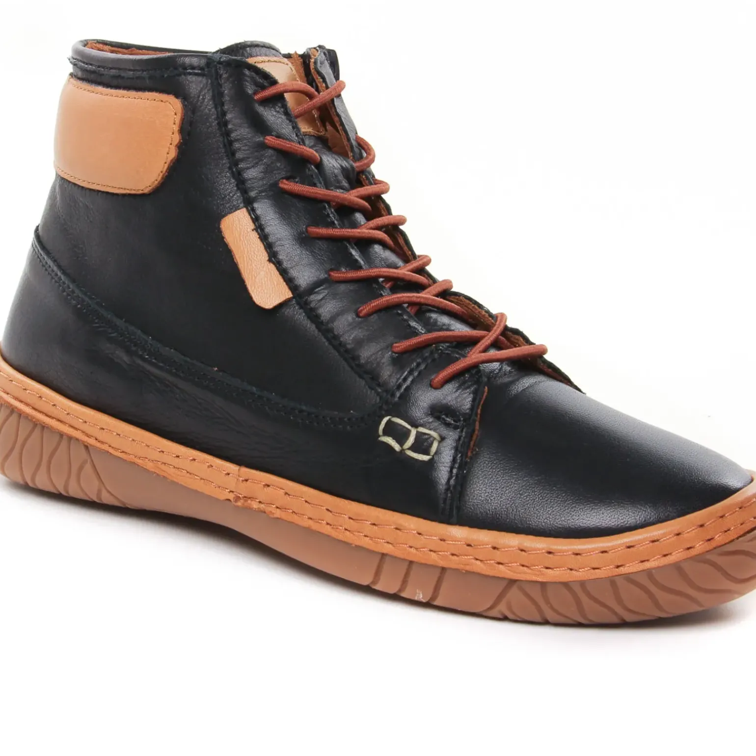 Bottines À Lacets Scarlatine Mina Noir