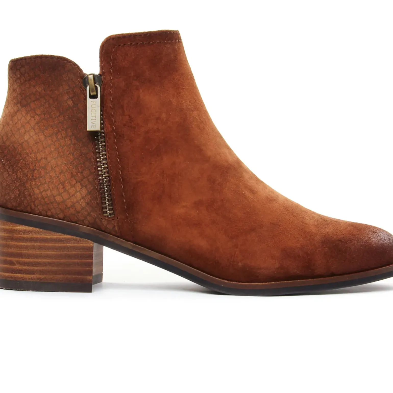 Bottines Talon Fugitive Racine Chataigne